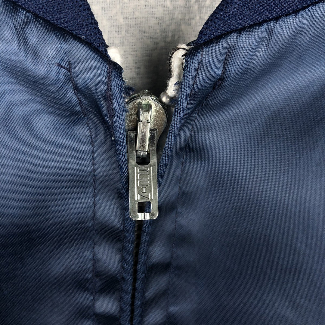Vintage 1970'S Hilton Aristo JAC nylon jacket, made in the USA, size M, men's. Nylon navy blue type Vintage Second Hand