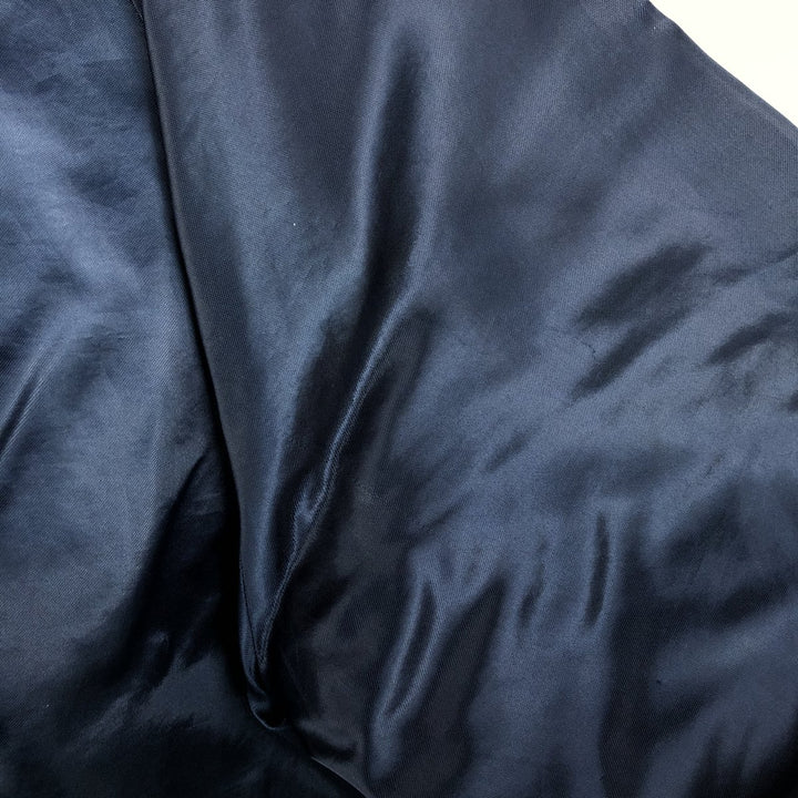 Vintage 1970'S Hilton Aristo JAC nylon jacket, made in the USA, size M, men's. Nylon navy blue type Vintage Second Hand