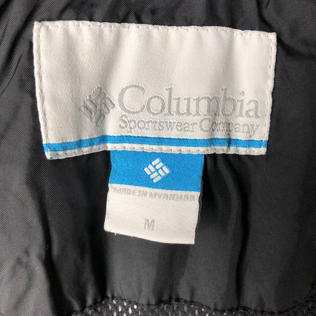 Columbia Mountain Parka Shell Jacket, Women's Size M Nylon black type Vintage Second Hand