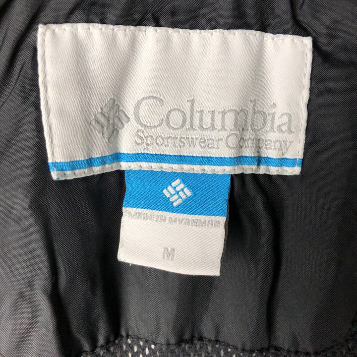 Columbia Mountain Parka Shell Jacket, Women's Size M Nylon black type Vintage Second Hand