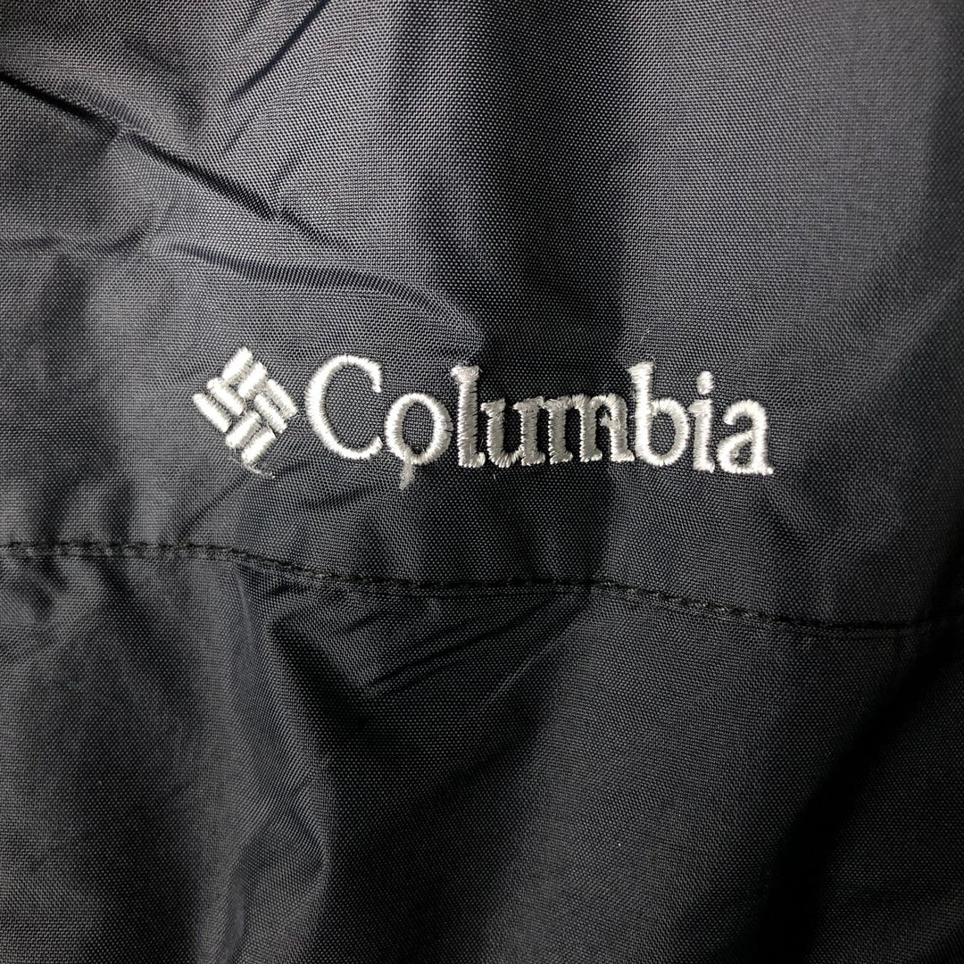 Columbia Mountain Parka Shell Jacket, Women's Size M Nylon black type Vintage Second Hand