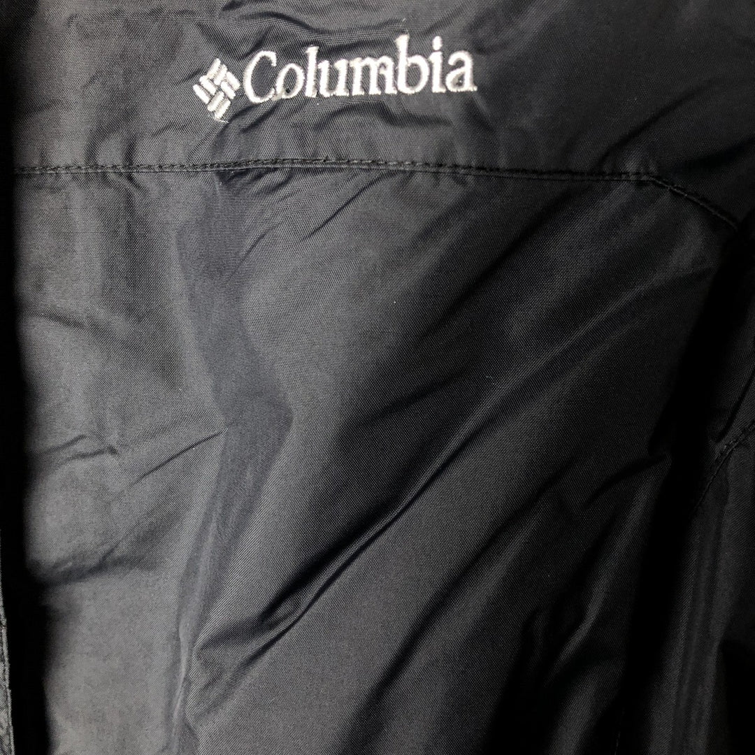 Columbia Mountain Parka Shell Jacket, Women's Size M Nylon black type Vintage Second Hand