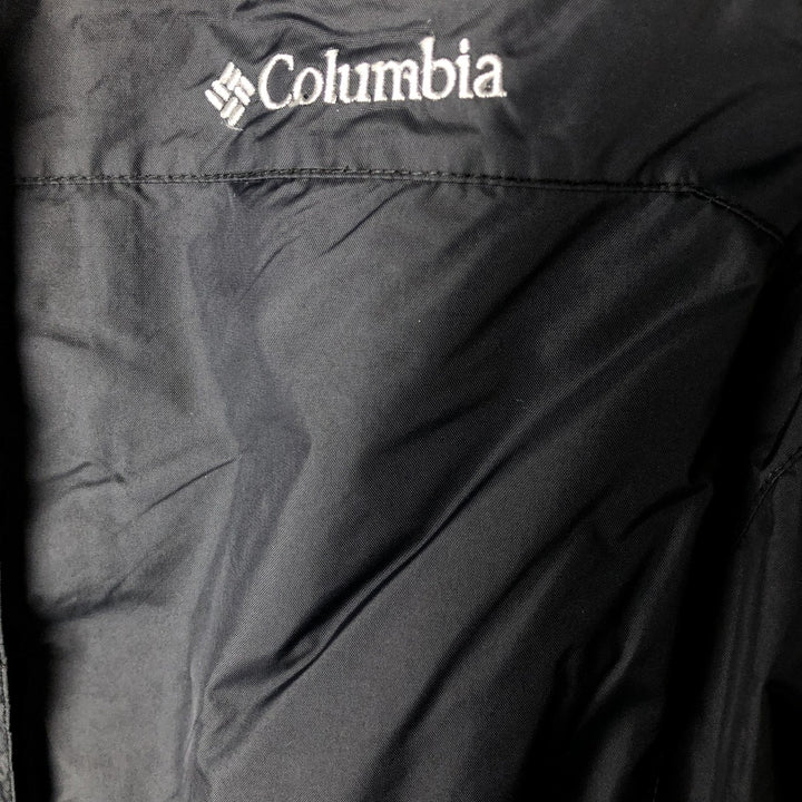 Columbia Mountain Parka Shell Jacket, Women's Size M Nylon black type Vintage Second Hand