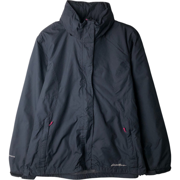 Eddie Bauer Mountain Jacket, Shell Jacket, Women's Size M polyester black type Vintage Second Hand