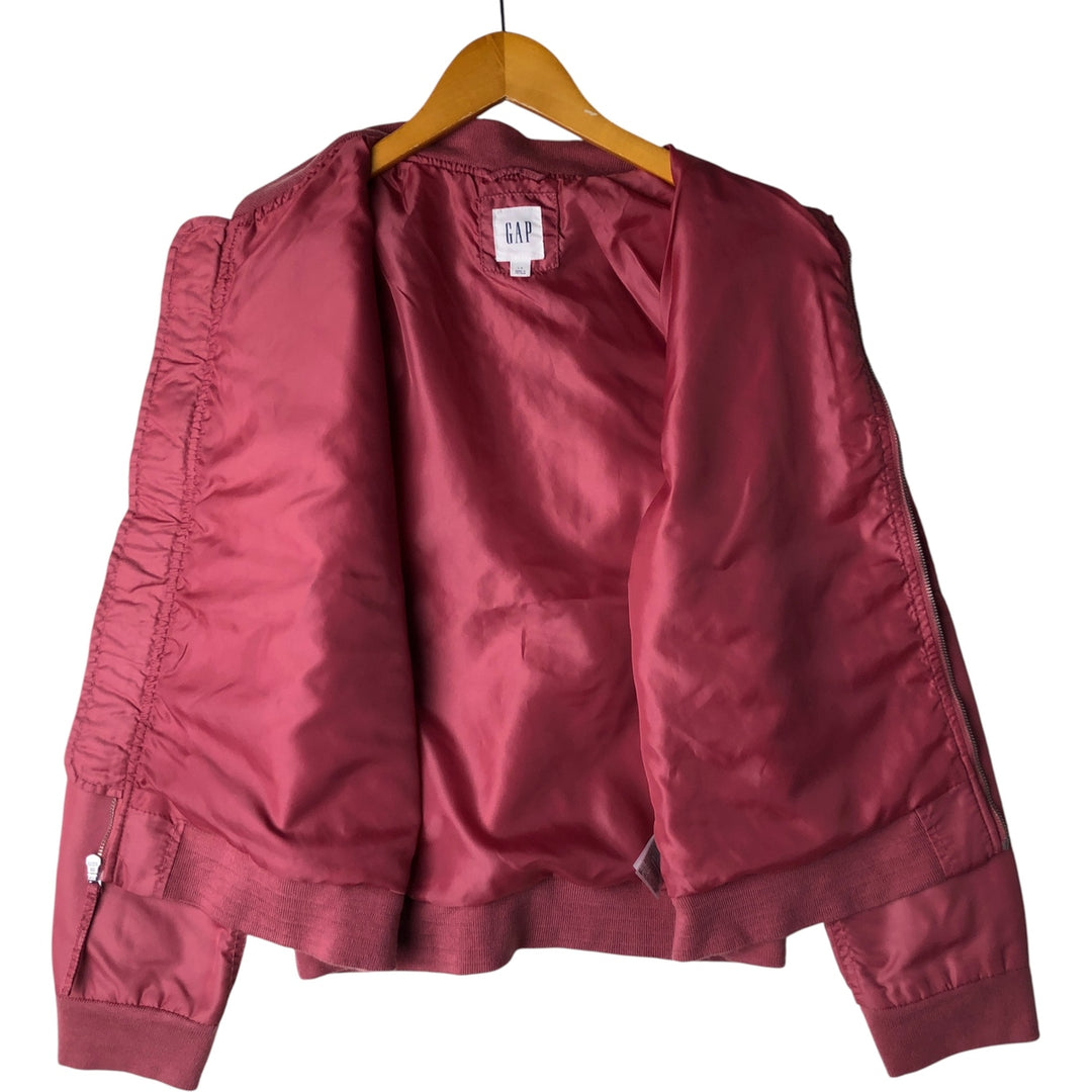 GAP Nylon Blouson, Women's, Size L Nylon pink type Vintage Second Hand