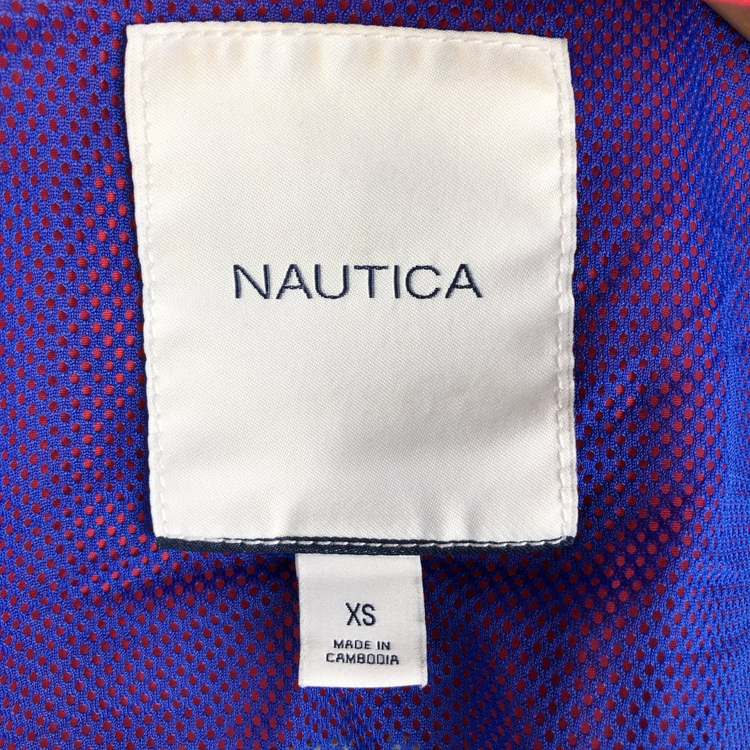 Nautica Nylon Parka, Men's Size XS Nylon red type Vintage Second Hand