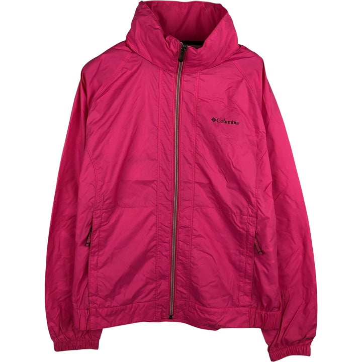 2000'S Columbia Mountain Jacket, Shell Jacket, Women's, Size XL Nylon pink type Vintage Second Hand