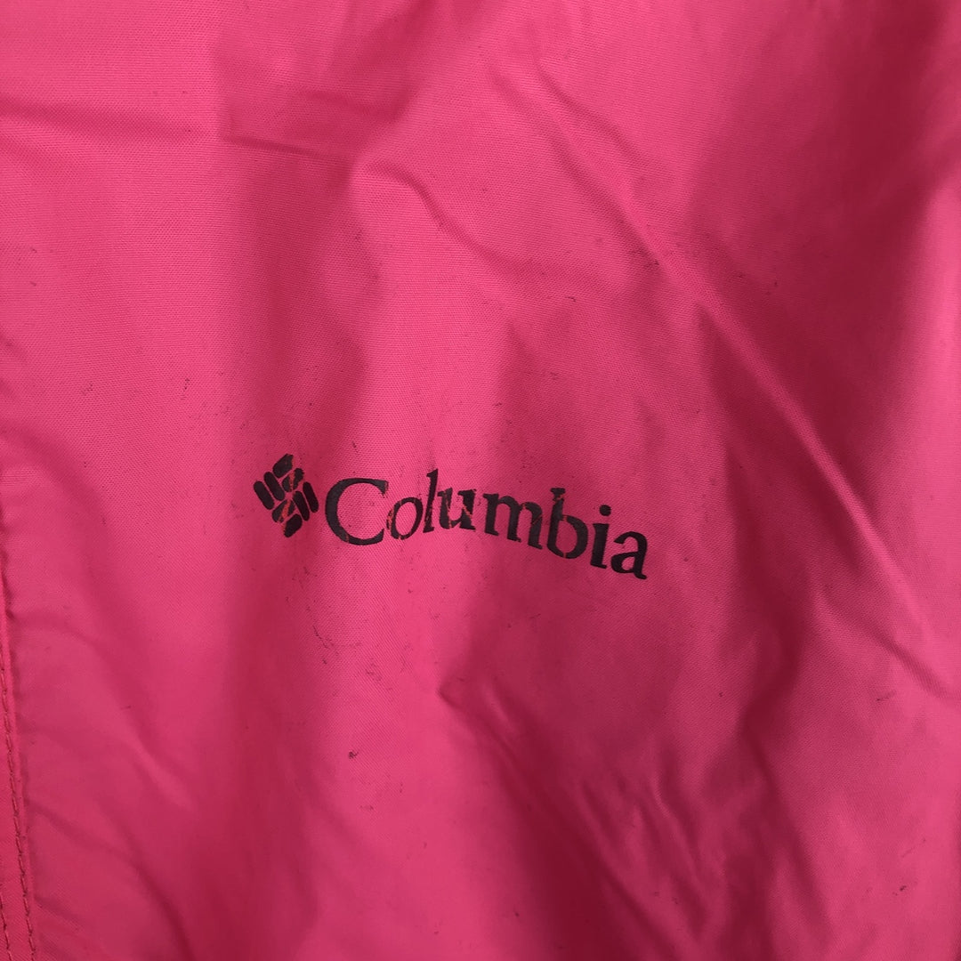 2000'S Columbia Mountain Jacket, Shell Jacket, Women's, Size XL Nylon pink type Vintage Second Hand