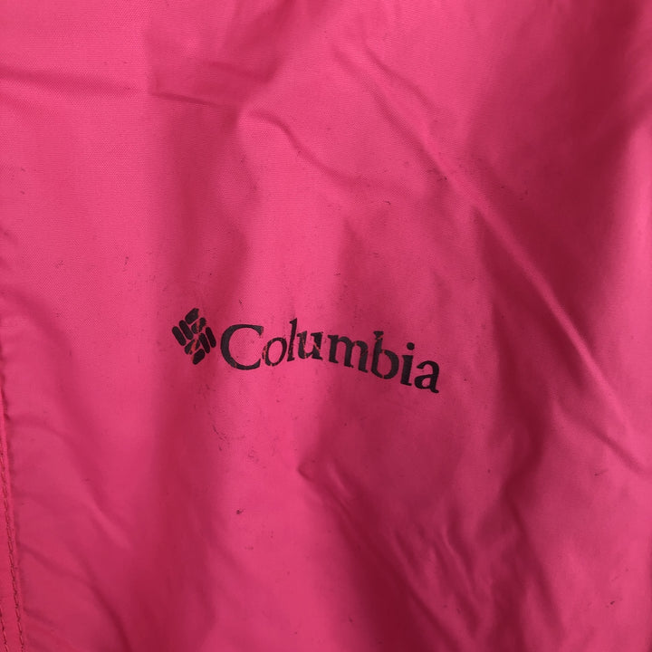2000'S Columbia Mountain Jacket, Shell Jacket, Women's, Size XL Nylon pink type Vintage Second Hand