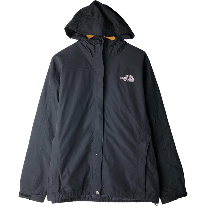 2000'S The North Face Hyvent Mountain Parka Shell Jacket, Women's XL polyester black type Vintage Second Hand