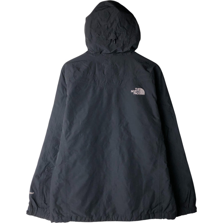 2000'S The North Face Hyvent Mountain Parka Shell Jacket, Women's XL polyester black type Vintage Second Hand