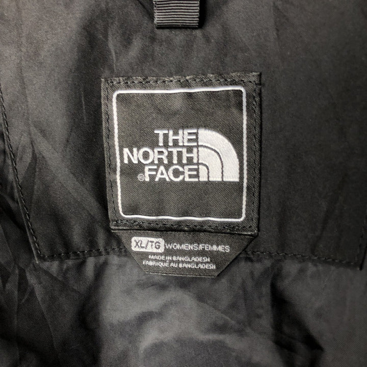 2000'S The North Face Hyvent Mountain Parka Shell Jacket, Women's XL polyester black type Vintage Second Hand