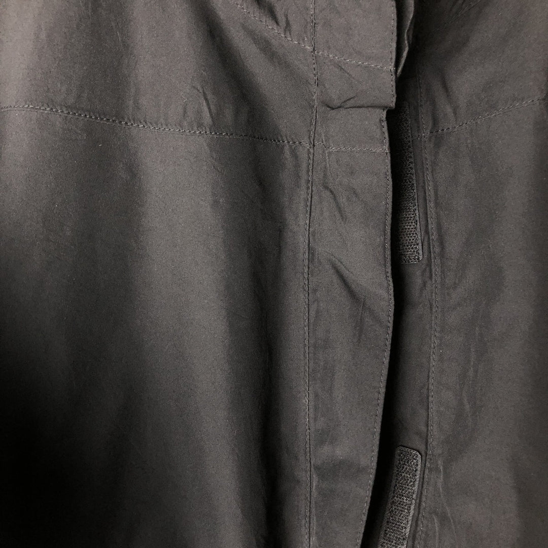 2000'S The North Face Hyvent Mountain Parka Shell Jacket, Women's XL polyester black type Vintage Second Hand