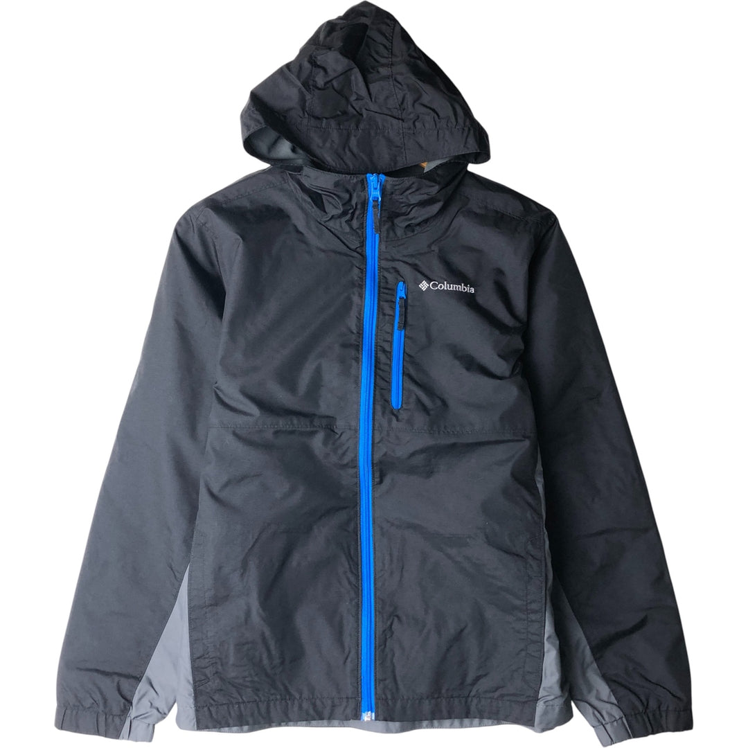 Columbia INTERCHANGE CORE Mountain Parka Shell Jacket, Women's, Size L Nylon black type Vintage Second Hand