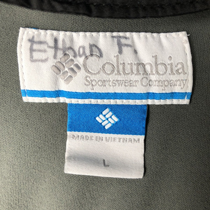 Columbia INTERCHANGE CORE Mountain Parka Shell Jacket, Women's, Size L Nylon black type Vintage Second Hand