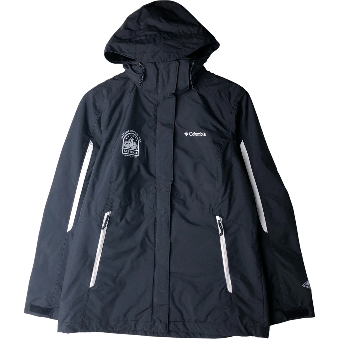 Columbia OMNI-TECH Mountain Parka Shell Jacket, Women's Size S Nylon black type Vintage Second Hand