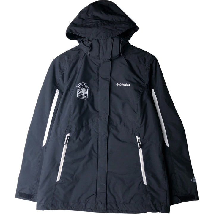 Columbia OMNI-TECH Mountain Parka Shell Jacket, Women's Size S Nylon black type Vintage Second Hand
