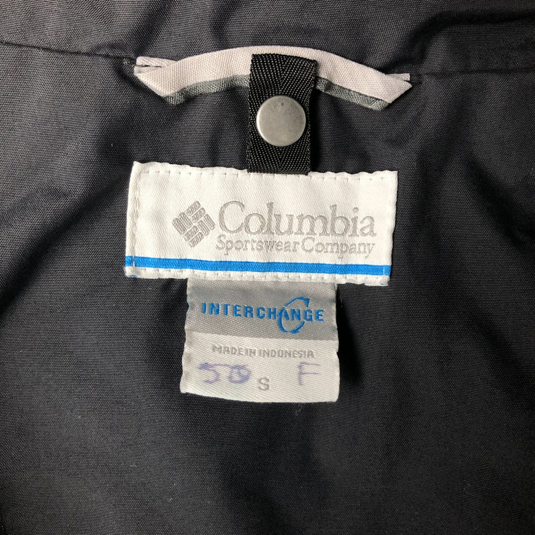 Columbia OMNI-TECH Mountain Parka Shell Jacket, Women's Size S Nylon black type Vintage Second Hand