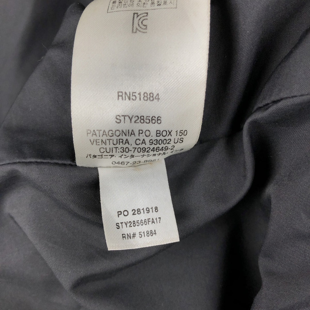 Patagonia 83766FA17 Mountain Parka Shell Jacket, Women's Size M Nylon black type Vintage Second Hand