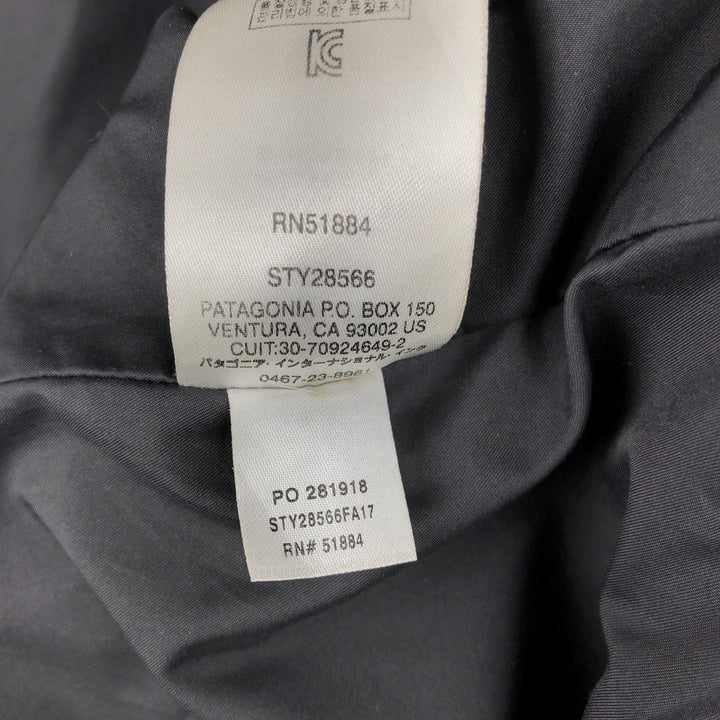 Patagonia 83766FA17 Mountain Parka Shell Jacket, Women's Size M Nylon black type Vintage Second Hand