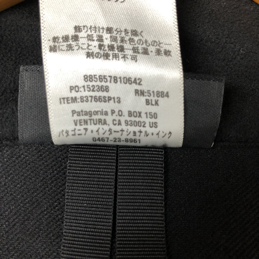 Patagonia Simple Guide Hoody 83766SP13 Softshell Parka, Women's Size L polyester black type Vintage Second Hand