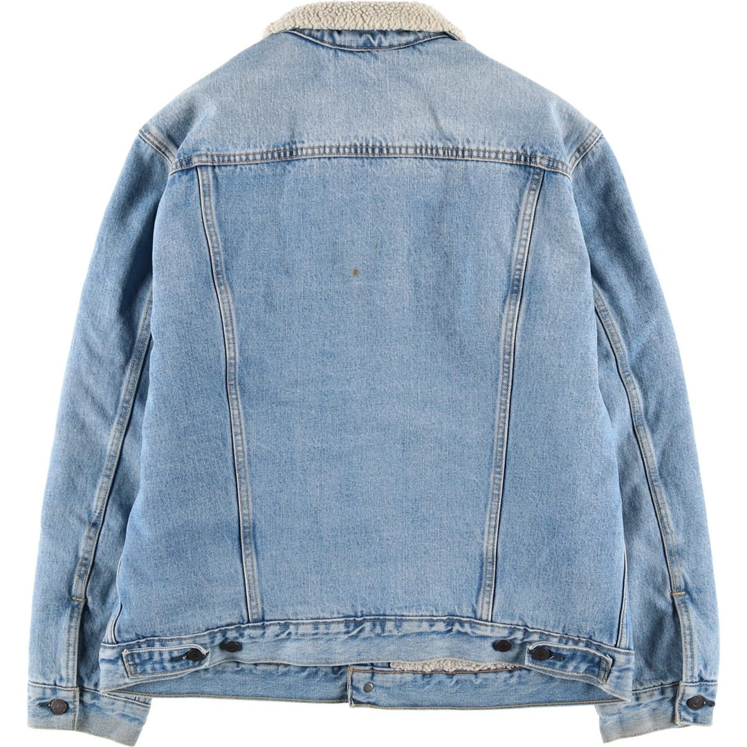 Levi's Padded Denim Jacket, Men's Size XL cotton blue type Vintage Second Hand