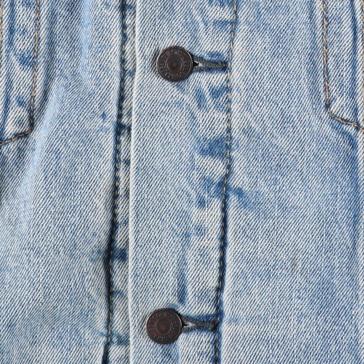 Levi's Padded Denim Jacket, Men's Size XL cotton blue type Vintage Second Hand