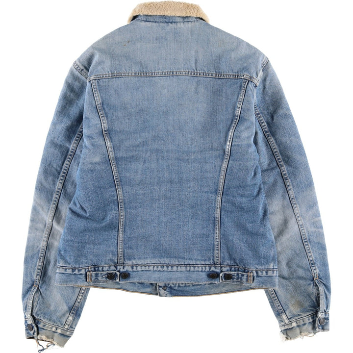 Levi's Padded Denim Jacket, Men's Size XL cotton blue type Vintage Second Hand