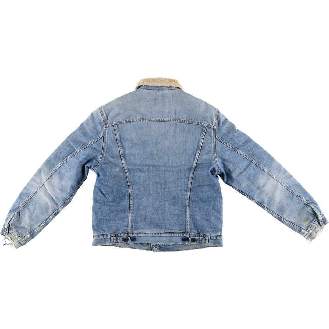 Levi's Padded Denim Jacket, Men's Size XL cotton blue type Vintage Second Hand