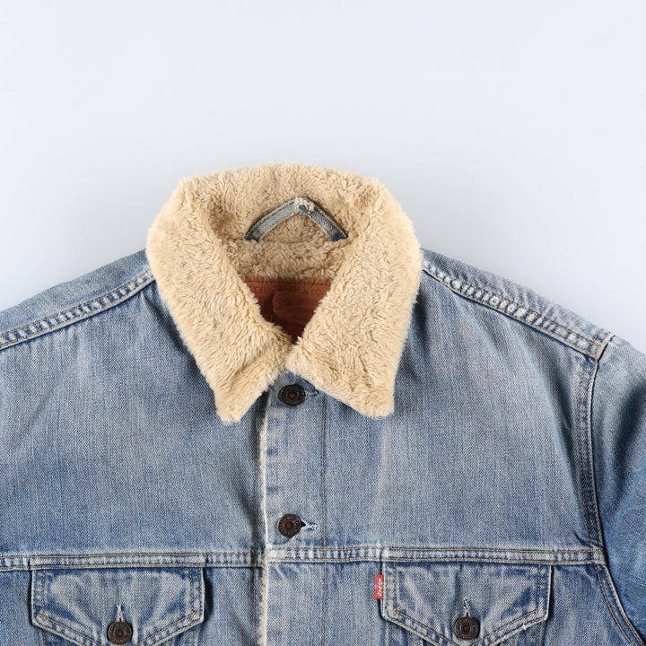 Levi's Padded Denim Jacket, Men's Size XL cotton blue type Vintage Second Hand