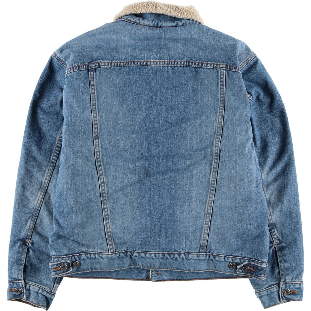Levi's Standard Trucker Padded Denim Jacket, Men's Size Medium cotton blue type Vintage Second Hand