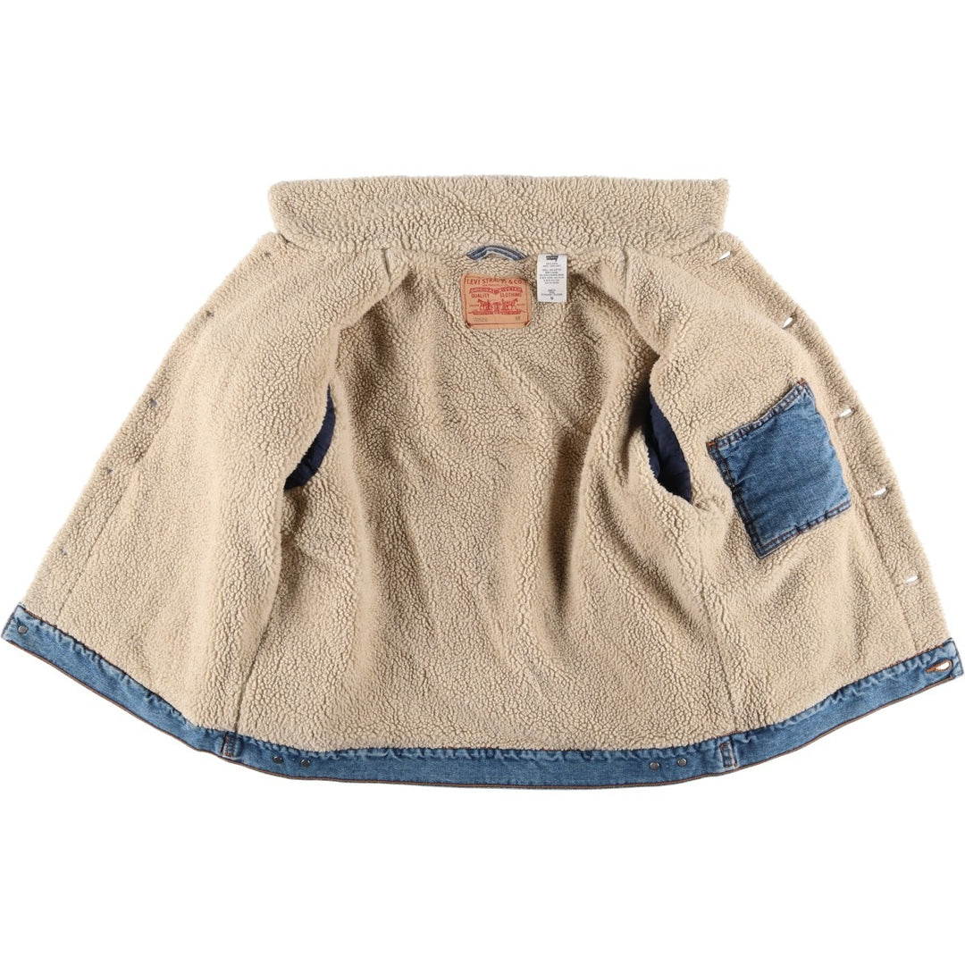 Levi's Standard Trucker Padded Denim Jacket, Men's Size Medium cotton blue type Vintage Second Hand