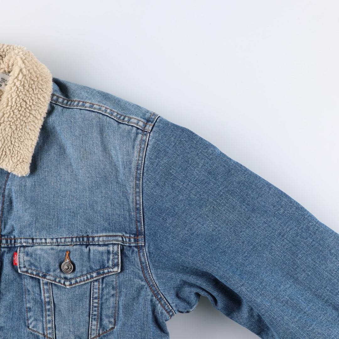 Levi's Standard Trucker Padded Denim Jacket, Men's Size Medium cotton blue type Vintage Second Hand