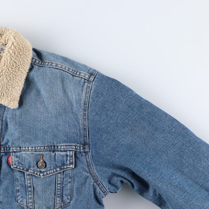 Levi's Standard Trucker Padded Denim Jacket, Men's Size Medium cotton blue type Vintage Second Hand