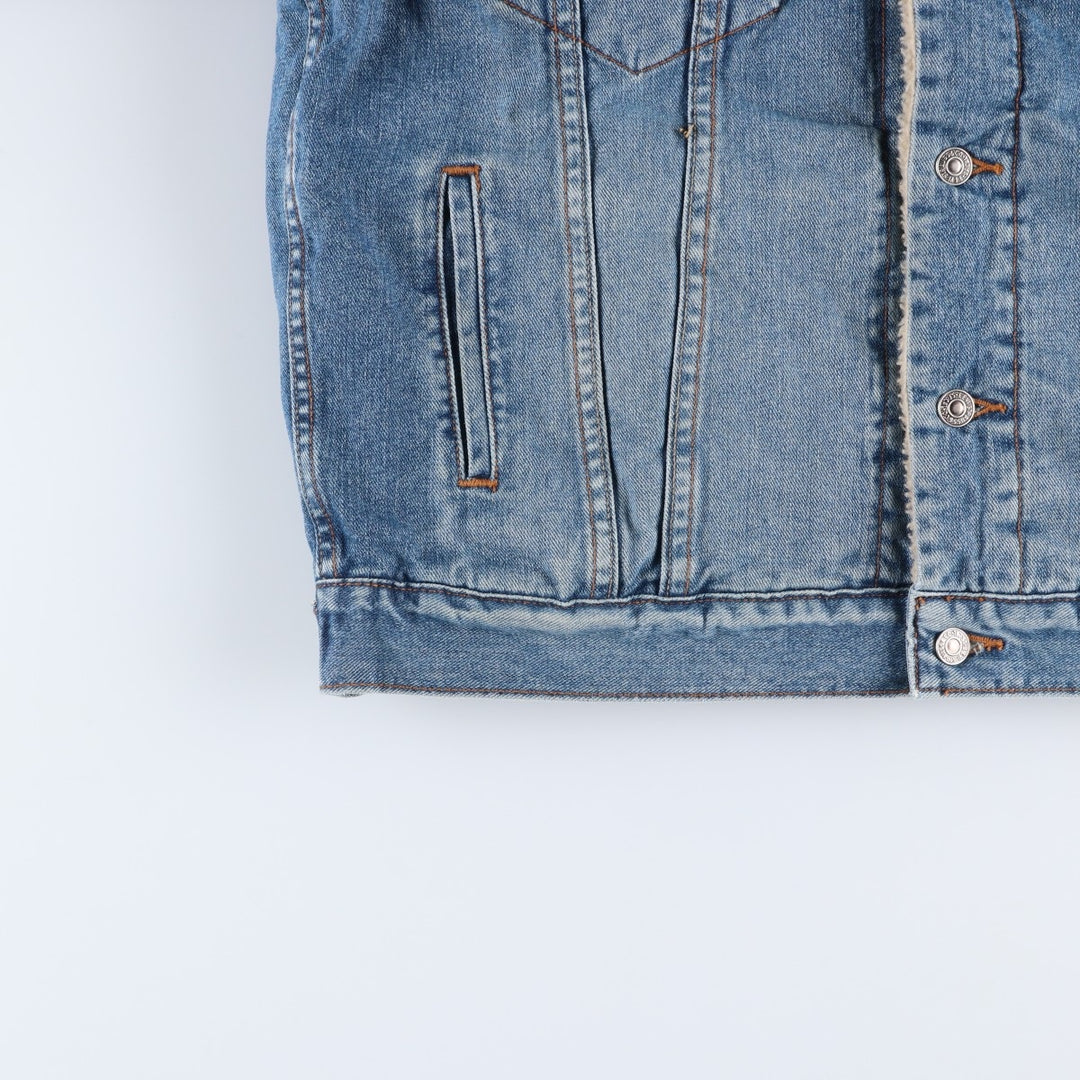 Levi's Standard Trucker Padded Denim Jacket, Men's Size Medium cotton blue type Vintage Second Hand