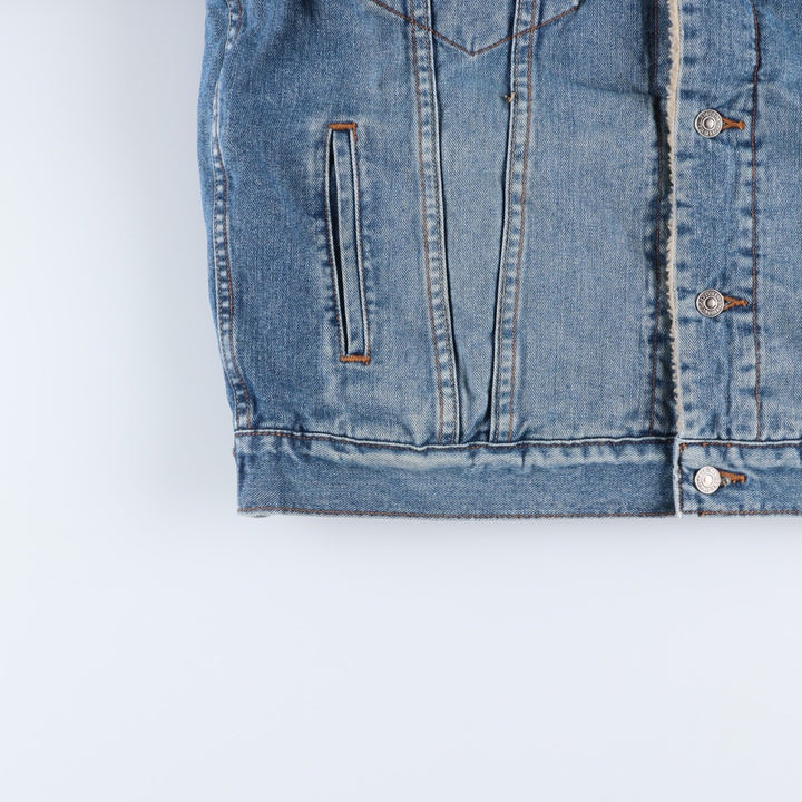 Levi's Standard Trucker Padded Denim Jacket, Men's Size Medium cotton blue type Vintage Second Hand