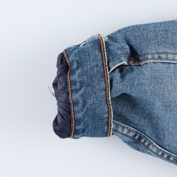 Levi's Standard Trucker Padded Denim Jacket, Men's Size Medium cotton blue type Vintage Second Hand