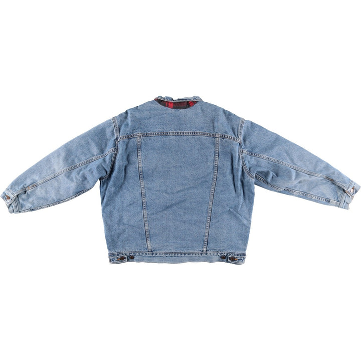 90'S Levi's denim jacket, denim jacket, made in the USA, men's XL size, vintage cotton blue type Vintage Second Hand