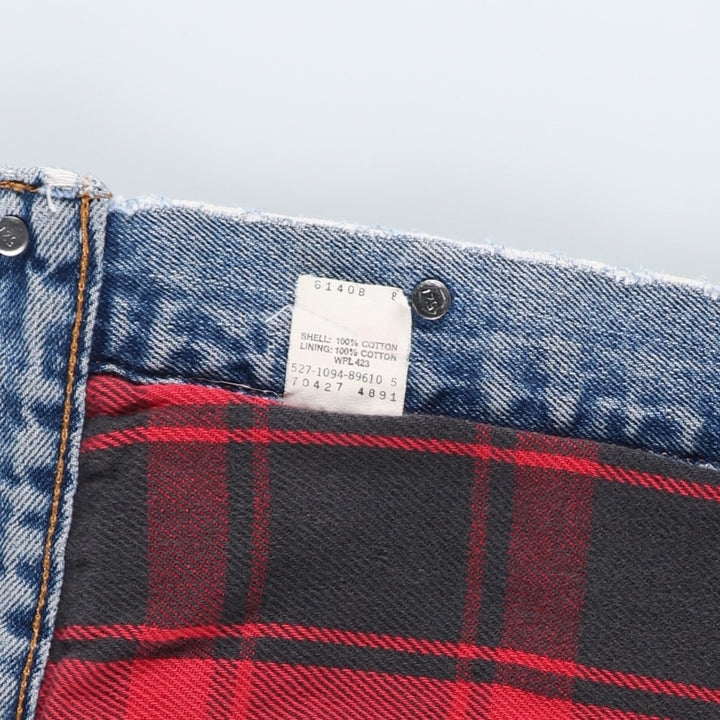 90'S Levi's denim jacket, denim jacket, made in the USA, men's XL size, vintage cotton blue type Vintage Second Hand
