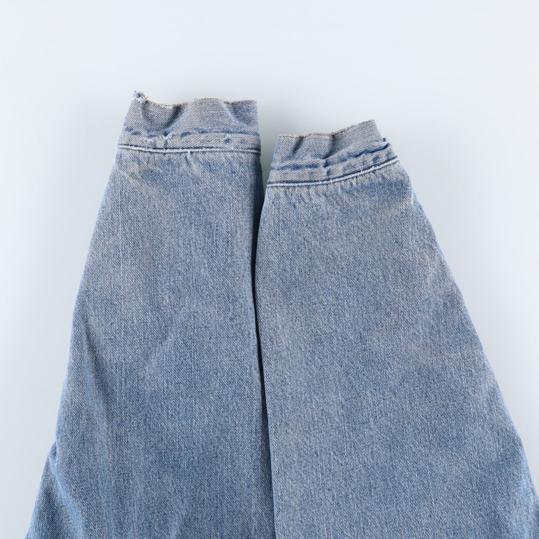 90'S Levi's denim jacket, denim jacket, made in the USA, men's XL size, vintage cotton blue type Vintage Second Hand