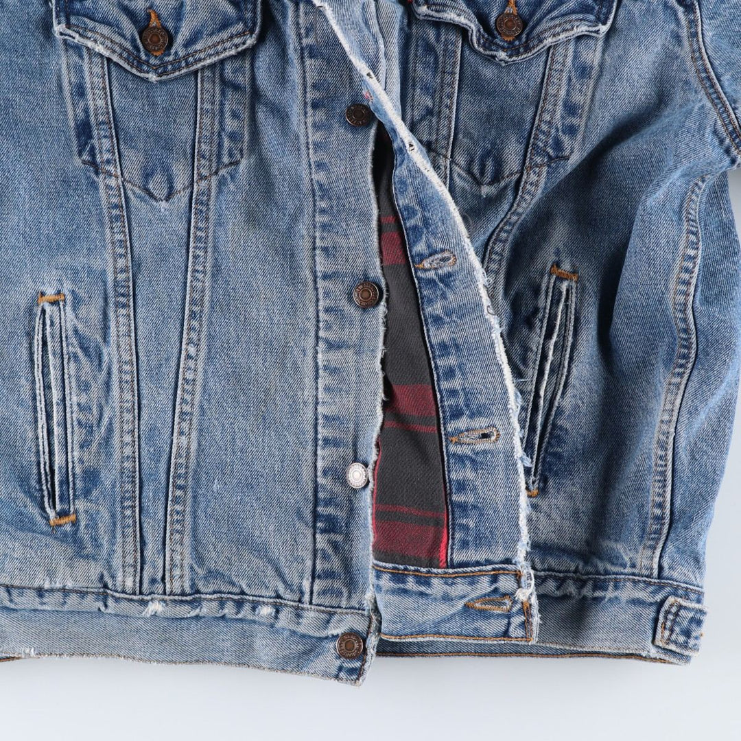 90'S Levi's denim jacket, denim jacket, made in the USA, men's XL size, vintage cotton blue type Vintage Second Hand