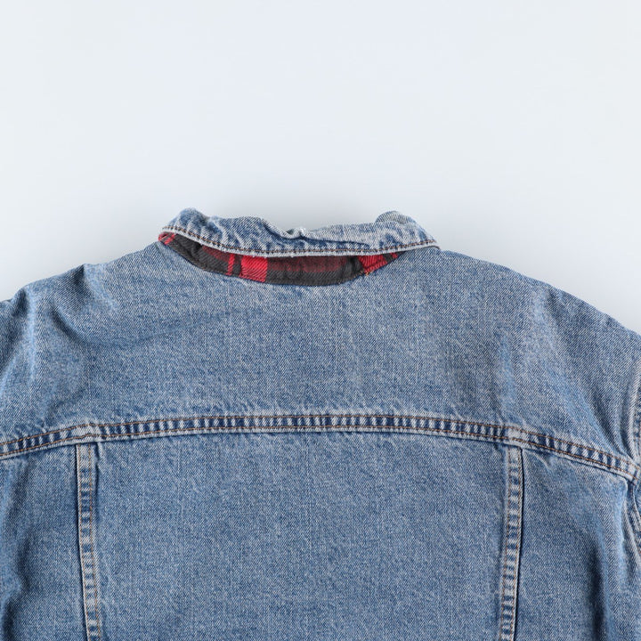 90'S Levi's denim jacket, denim jacket, made in the USA, men's XL size, vintage cotton blue type Vintage Second Hand