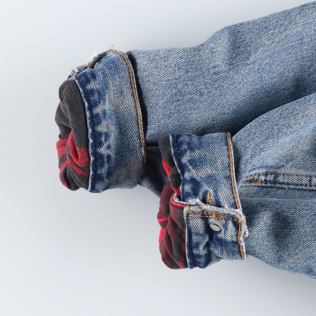 90'S Levi's denim jacket, denim jacket, made in the USA, men's XL size, vintage cotton blue type Vintage Second Hand