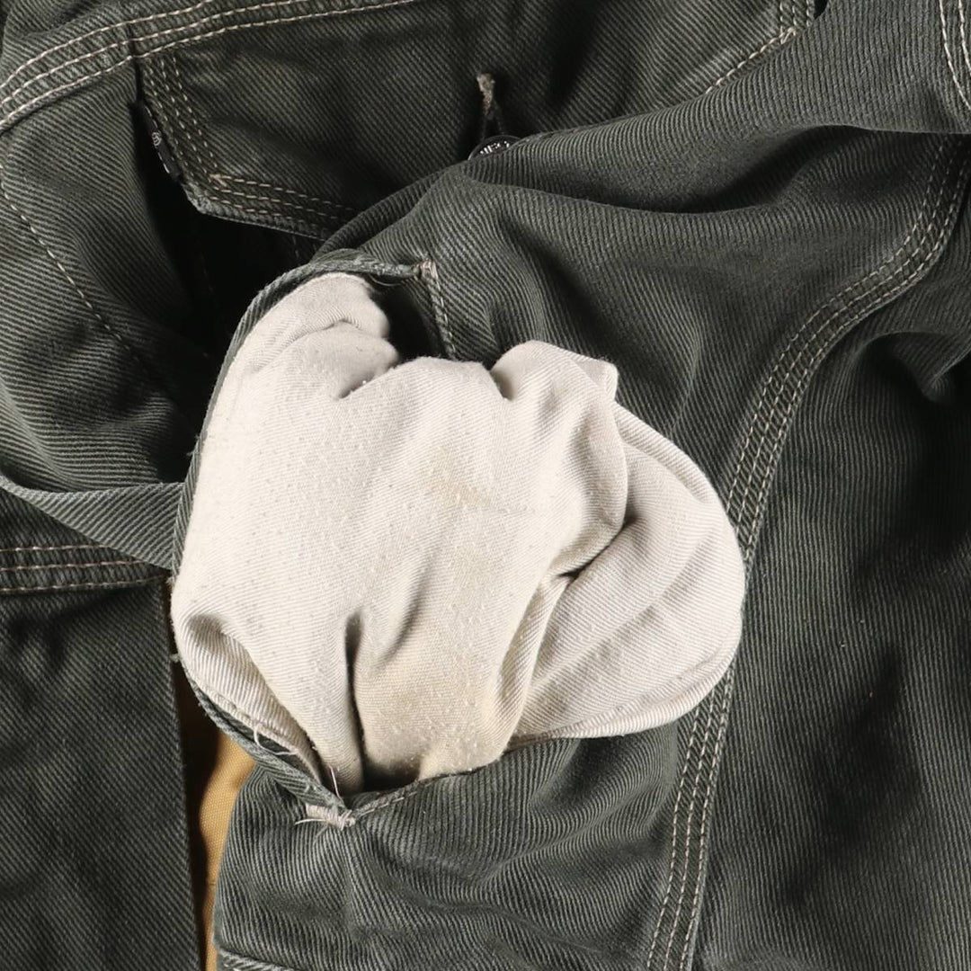 90'S Levi's 71668-7733 Padded Denim Jacket, Men's Size L, Vintage cotton gray type Vintage Second Hand