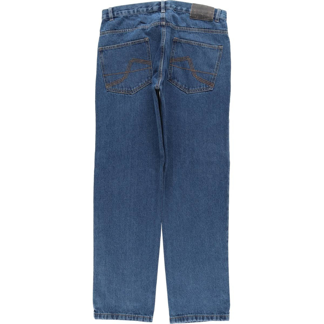 Pierre Cardin Regular Fit Straight Denim Pants, Men's, Size 34 cotton blue type Vintage Second Hand