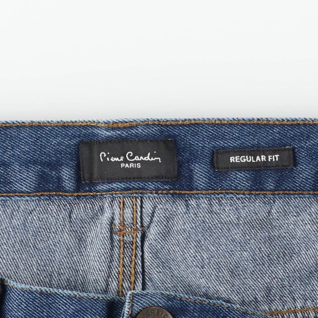 Pierre Cardin Regular Fit Straight Denim Pants, Men's, Size 34 cotton blue type Vintage Second Hand