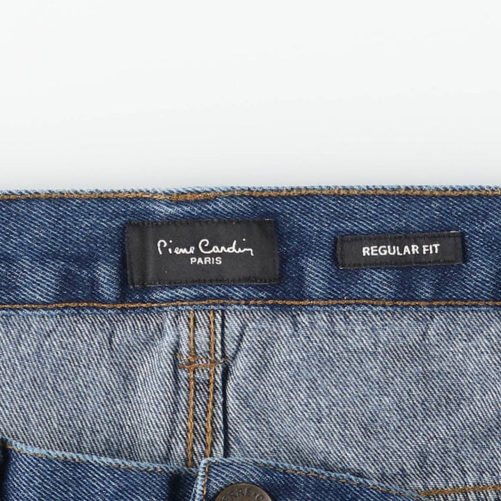 Pierre Cardin Regular Fit Straight Denim Pants, Men's, Size 34 cotton blue type Vintage Second Hand