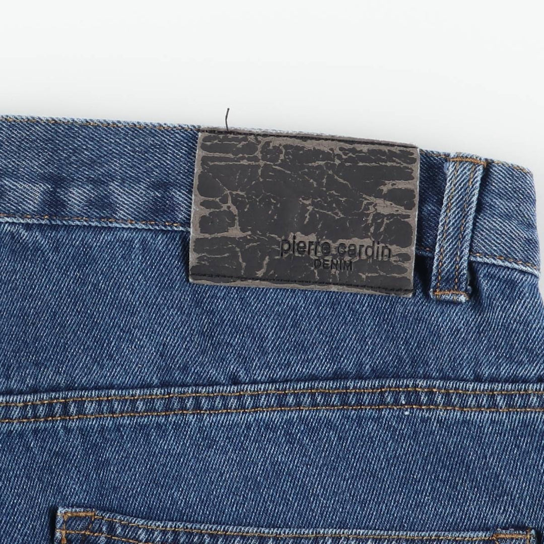 Pierre Cardin Regular Fit Straight Denim Pants, Men's, Size 34 cotton blue type Vintage Second Hand