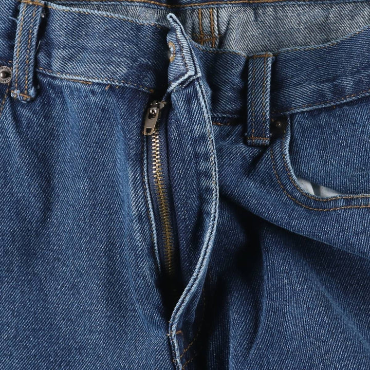 Pierre Cardin Regular Fit Straight Denim Pants, Men's, Size 34 cotton blue type Vintage Second Hand