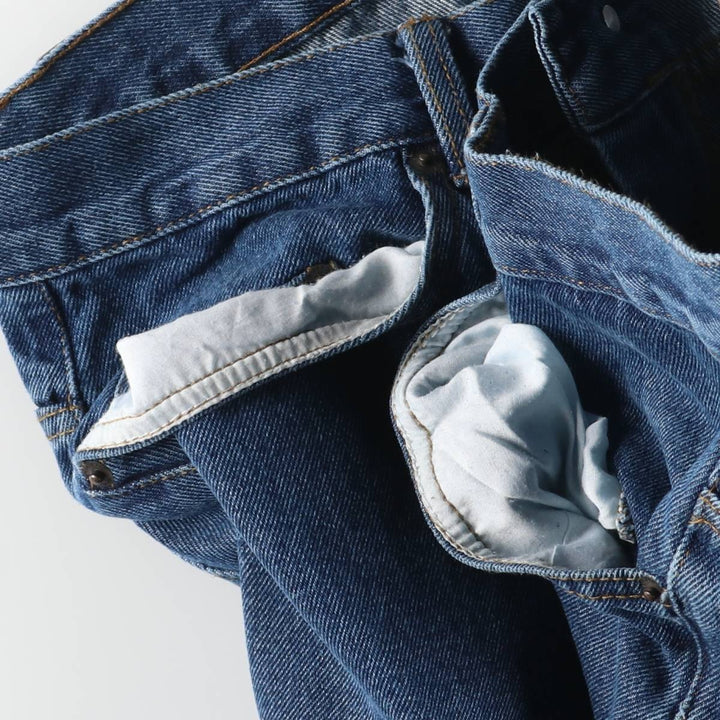 Pierre Cardin Regular Fit Straight Denim Pants, Men's, Size 34 cotton blue type Vintage Second Hand